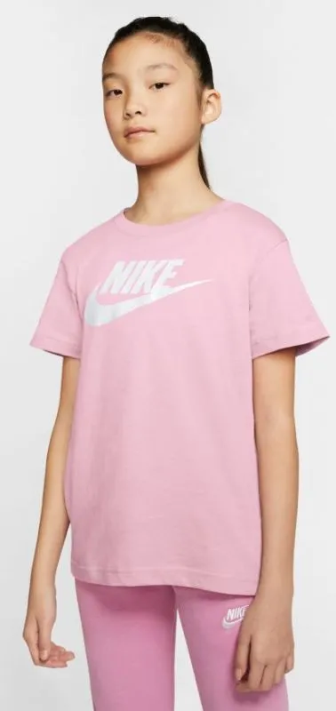 Nike G NSW Tee DPTL Basic Futura - pink foam/white