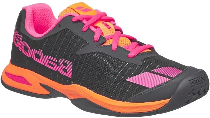 babolat-jet-all-court-junior-grey-orange-pink-1 Babolat Jet All Court Junior - grey/orange/pink