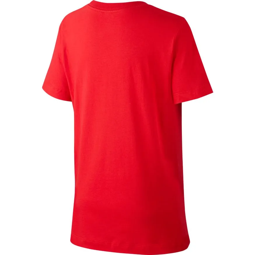 Nike Swoosh Tee Futura Icon TD - university red/black