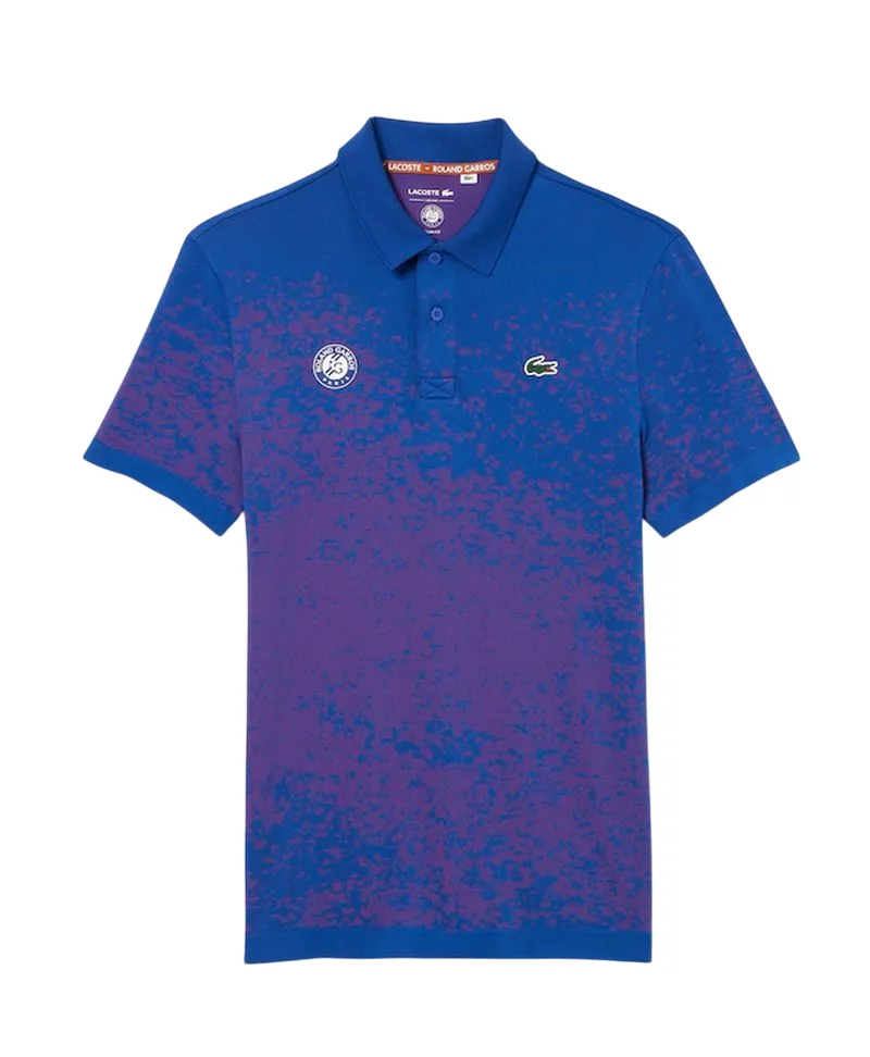Lacoste Slim Fit Roland-Garros Edition Sport - blue/pink Lacoste Slim Fit Roland-Garros Edition Sport - blue/pink