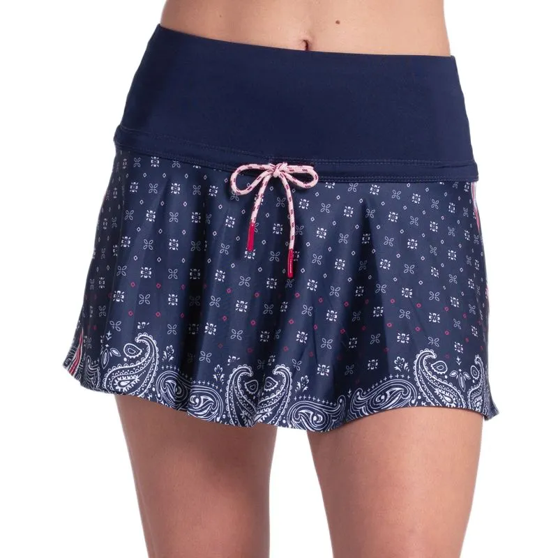 Lucky in Love Serve In Paisely - midnight navy