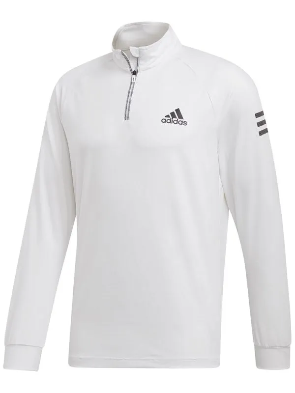 Adidas Club 1/4 Zip Midlayer - white/black