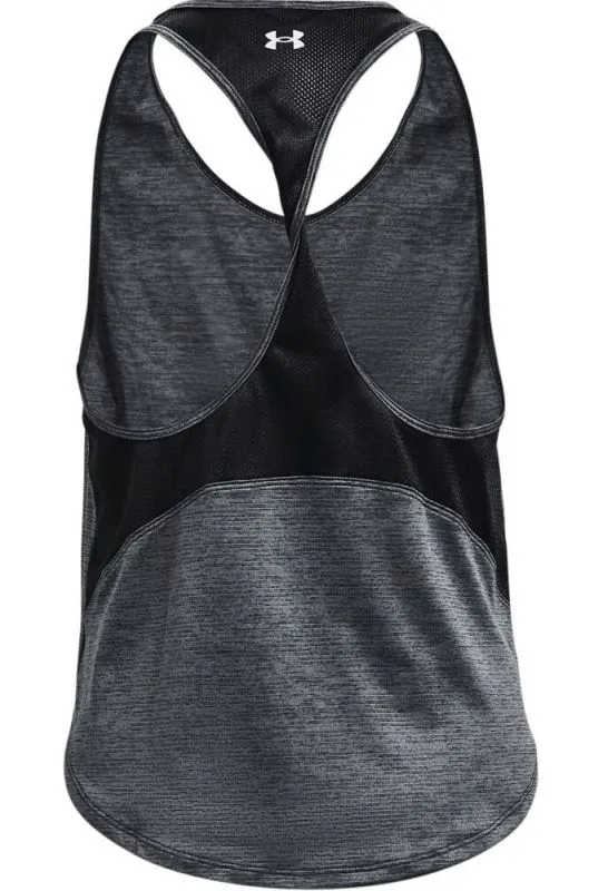 under-armour-womens-ua-tech-vent-tank-black-white-2 Under Armour Womens UA Tech™ Vent Tank - black/white