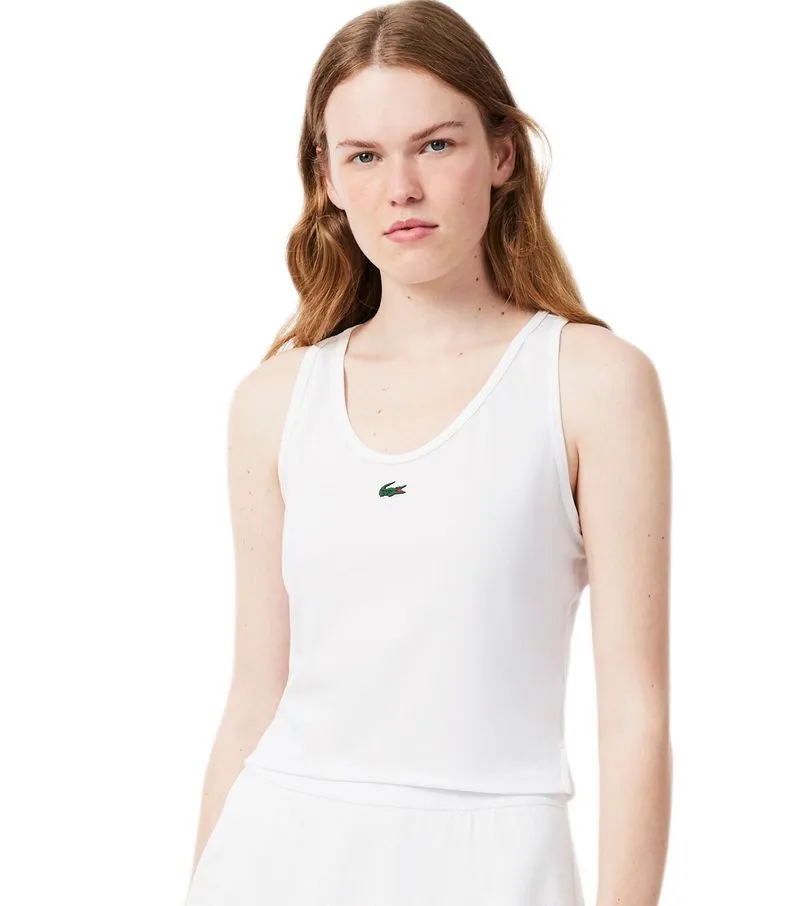 Lacoste Sport Ultra Dry UV Protect - white