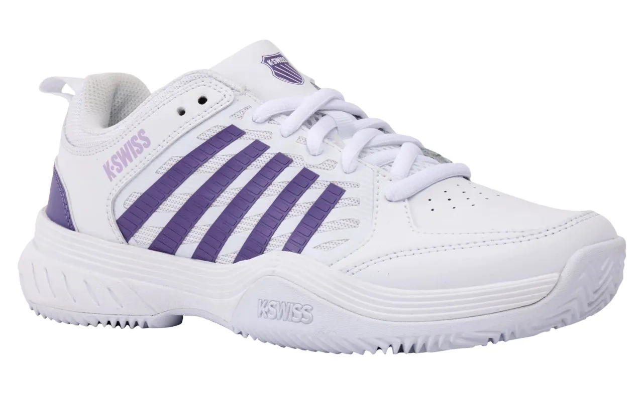K-Swiss Court Express 2 Clay - white/purple haze/neon lavender K-Swiss Court Express 2 Clay - white/purple haze/neon lavender