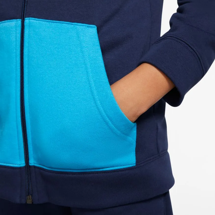 Nike Boys NSW Track Suit BF Core - midnight navy/midnight navy/white
