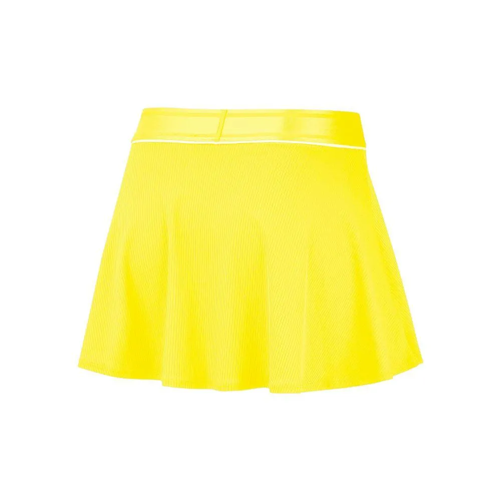 Nike Court Dry Flounce Skirt - opti yellow/white/white