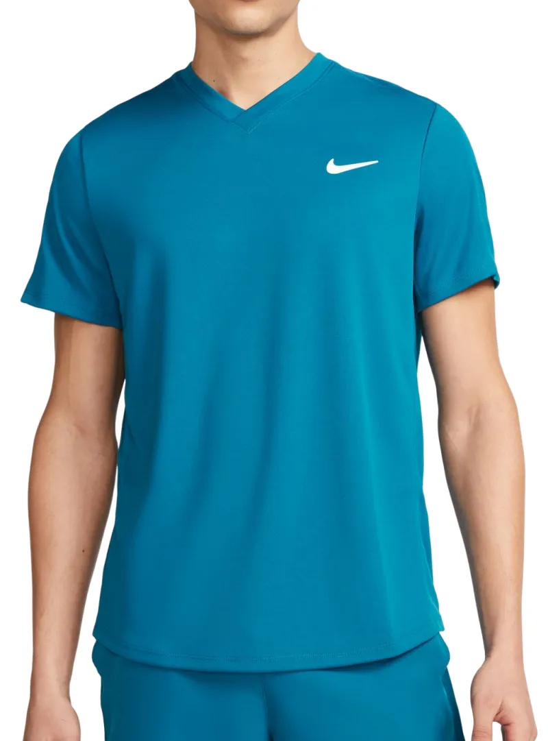 Nike Court Dri-Fit Victory - green abyss/green abyss/white Nike Court Dri-Fit Victory - green abyss/green abyss/white