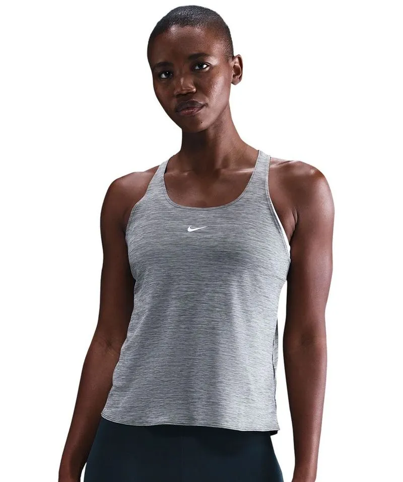 Nike Dri-Fit Pro Tank - smoke grey/white