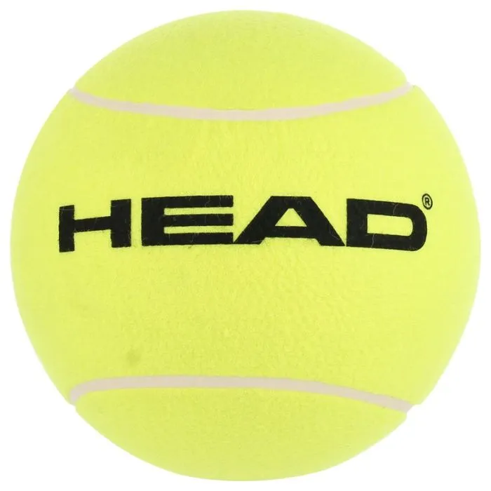 Head Giant Inflatable Ball - yellow + marker