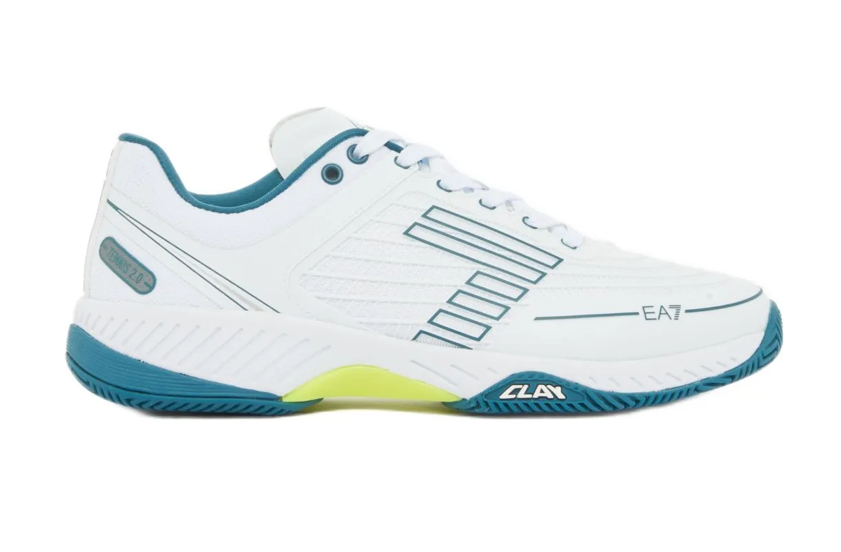 EA7 Unisex Woven Sneaker Clay - white/hydro