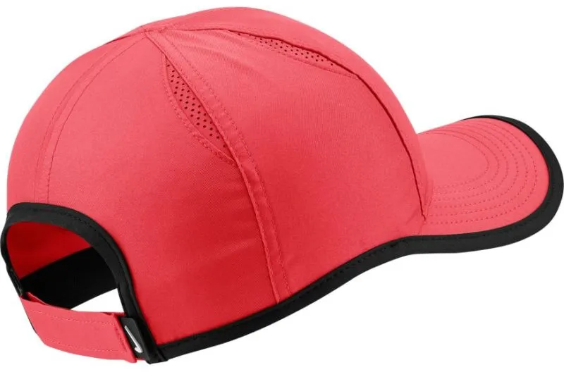 nike-u-aerobill-feather-light-cap-ember-glow-black-white-2 Nike U Aerobill Feather Light Cap - ember glow/black/white