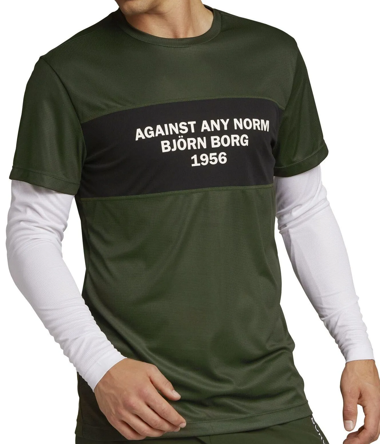 Björn Borg LS Tee Albert M - rosin