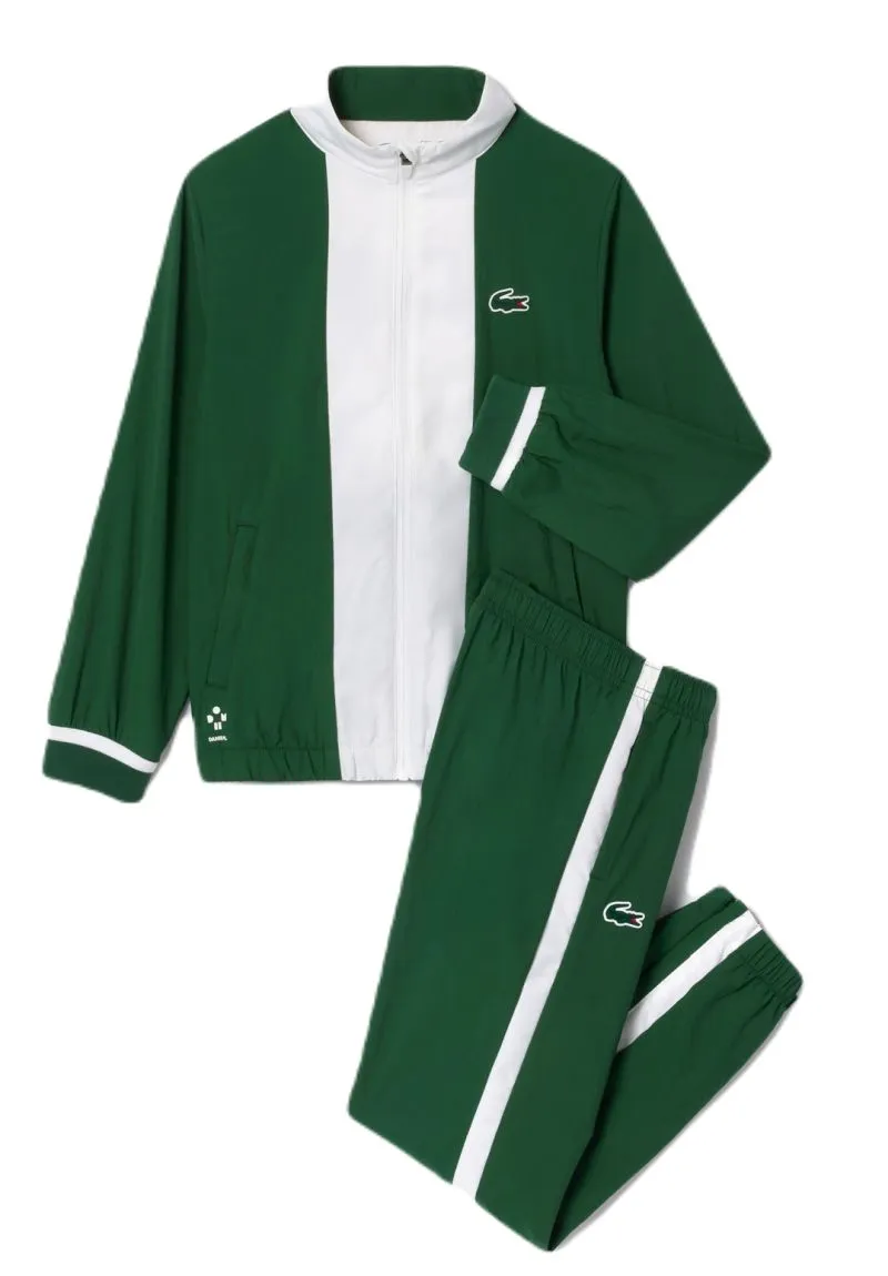 Lacoste Sport X Daniil Medvedev Sportsuit - green/white