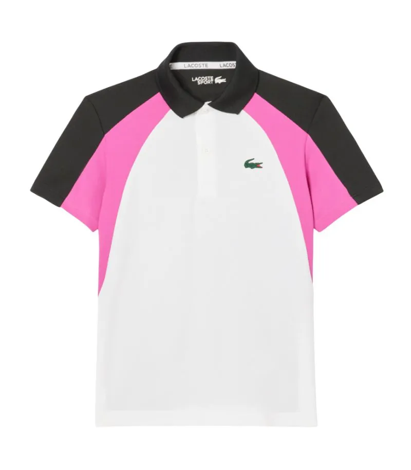 DJ8483_H6I_24 Lacoste Kid's UV Protect Piqué Tennis