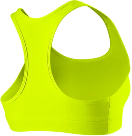 Nike Pro Bra - volt/cool grey