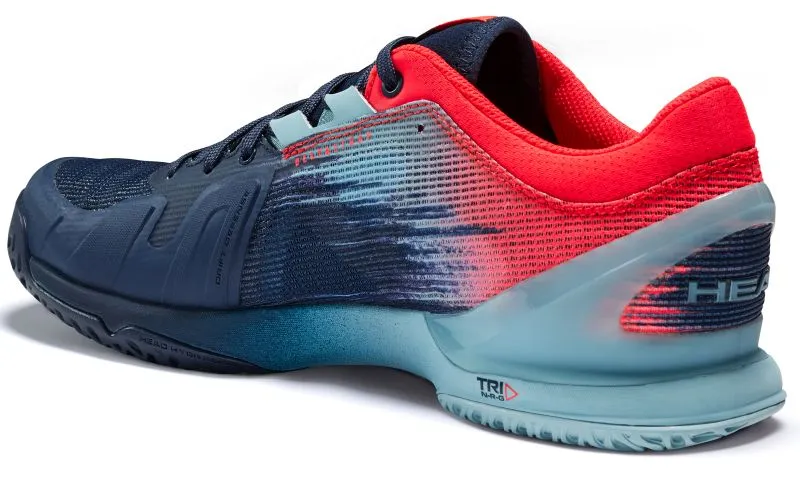 Head Sprint Pro 3.0 Men - dress blue/neon red