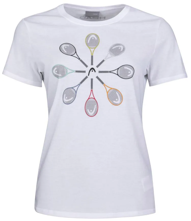 Head Racquet T-Shirt W - white