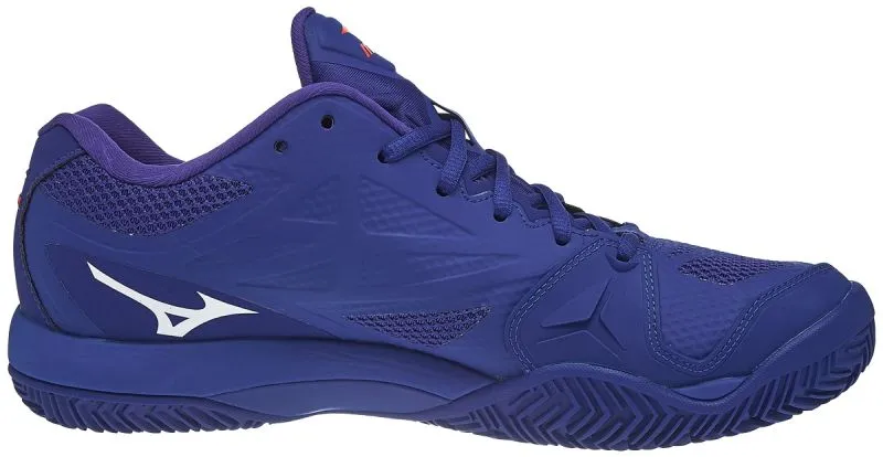 Mizuno Wave Intense Tour 5 CC - reflex blue/white/nasturtium