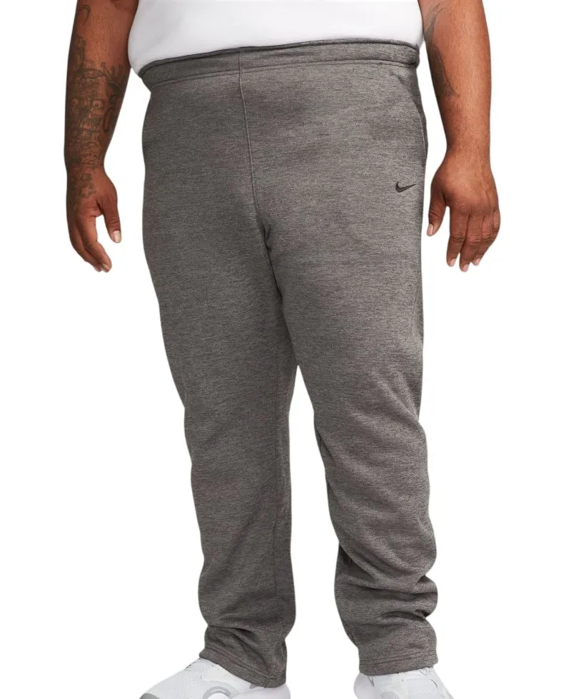 Nike Therma-FIT Open Hem Fitness - dark grey/white Nike Therma-FIT Open Hem Fitness - dark grey/white