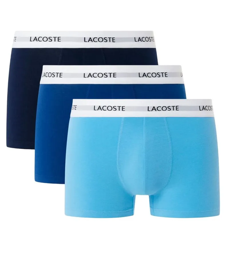 Lacoste Stretch Cotton 3P - navy blue/blue/navy blue