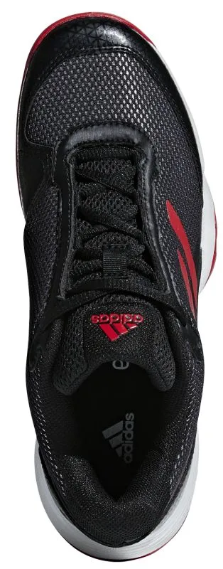 Adidas Barricade Club xJ - core black/scarlet/ftwr white