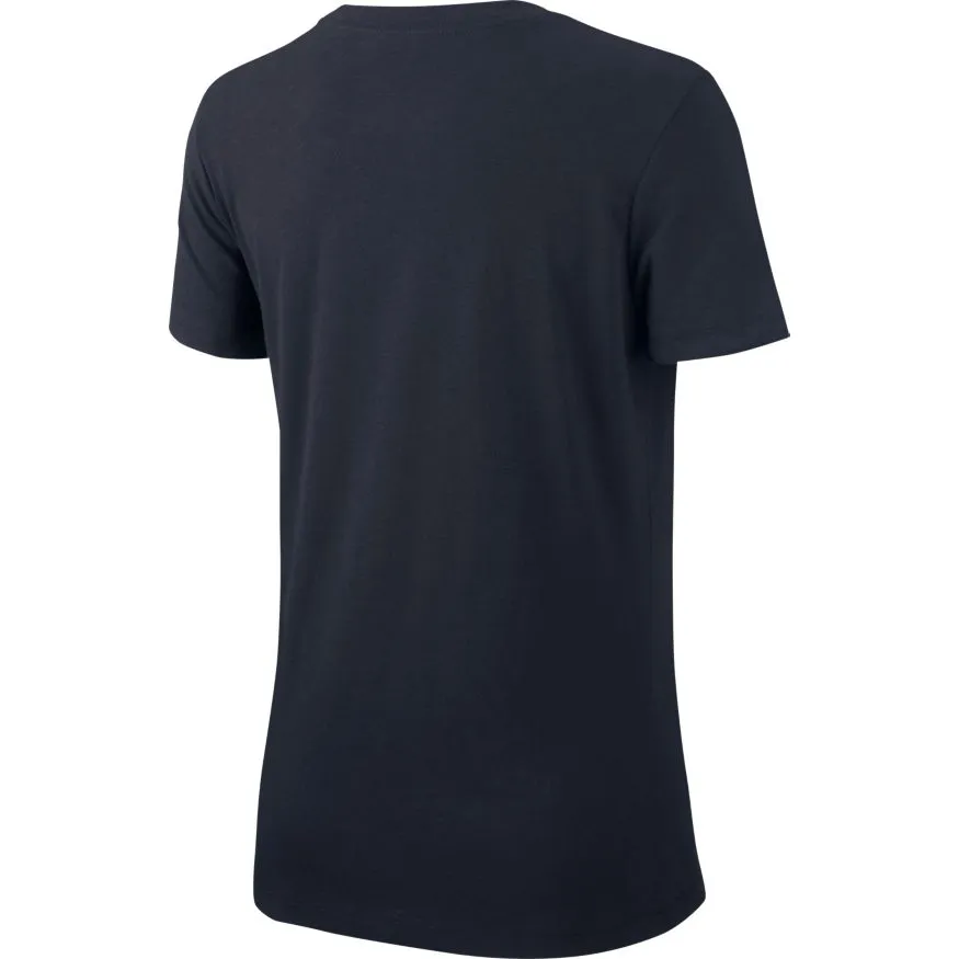 Nike Dry Tee DFC Crew W - black/black/heather/white