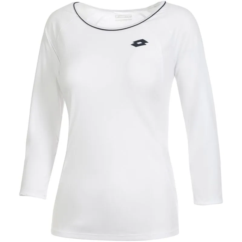 Lotto Squadra W Tee LS PL - bright white Lotto Squadra W Tee LS PL - bright white
