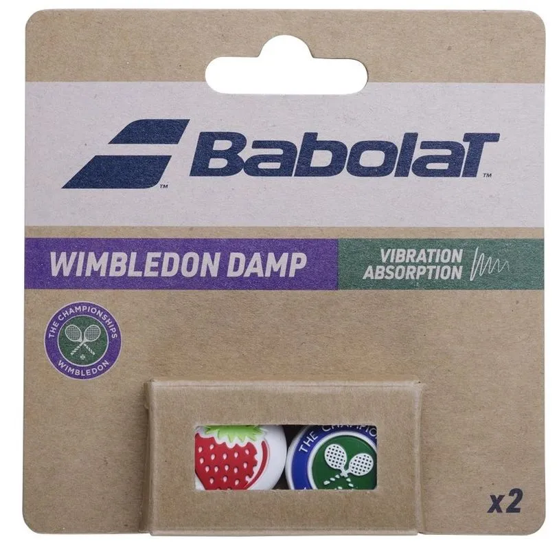 Babolat Wimbledon Damp 2P - strawberry/logo wim Babolat Wimbledon Damp 2P - strawberry/logo wim