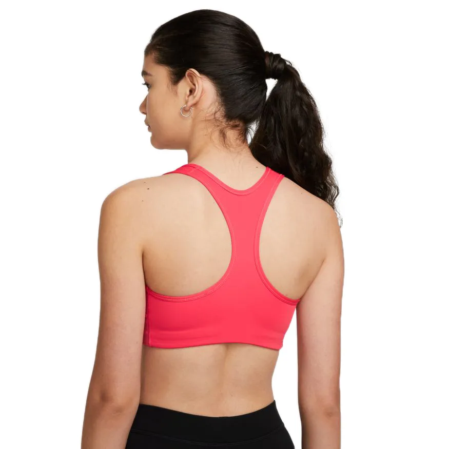 Nike Jordan Jumpman Women's Medium Support Pad Sports Bra - lt fusion red/pomegranat