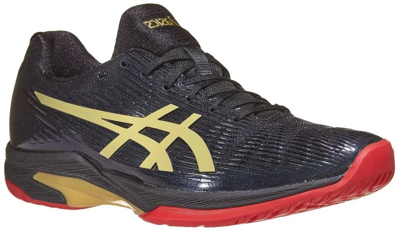Asics Solution Speed FF L.E. W - black/rich gold