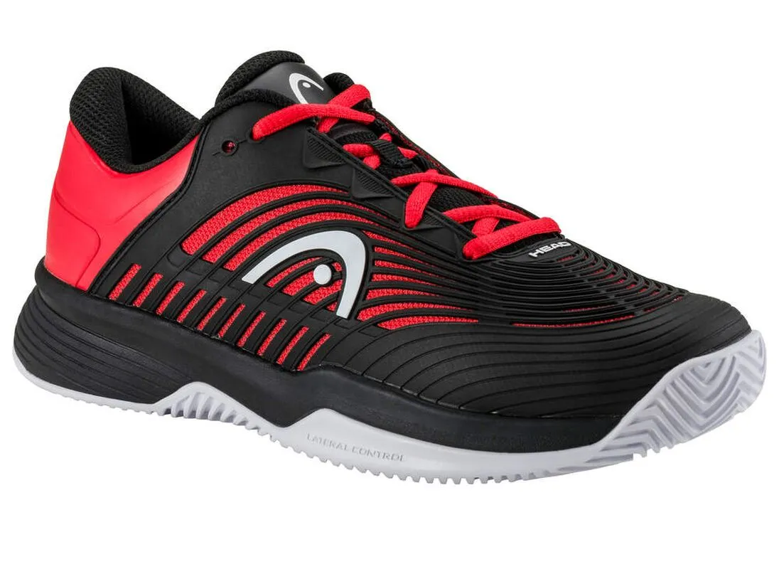 BR464076 Head Revolt Pro 4.5 Clay - black/red