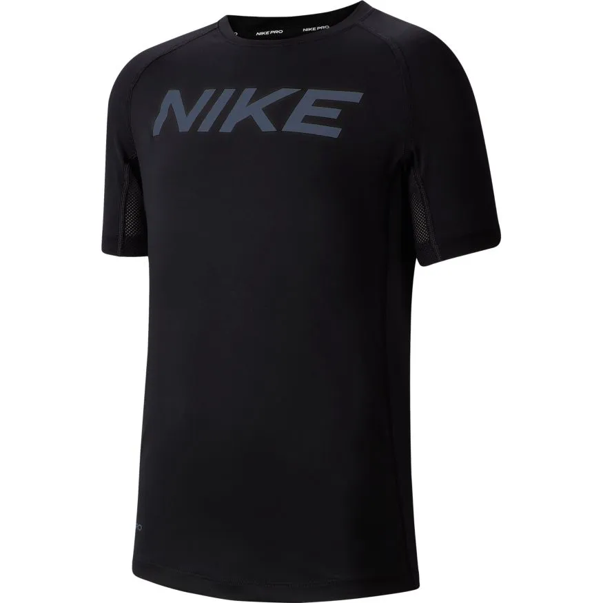 Nike Pro SS FTTD Top - black/white