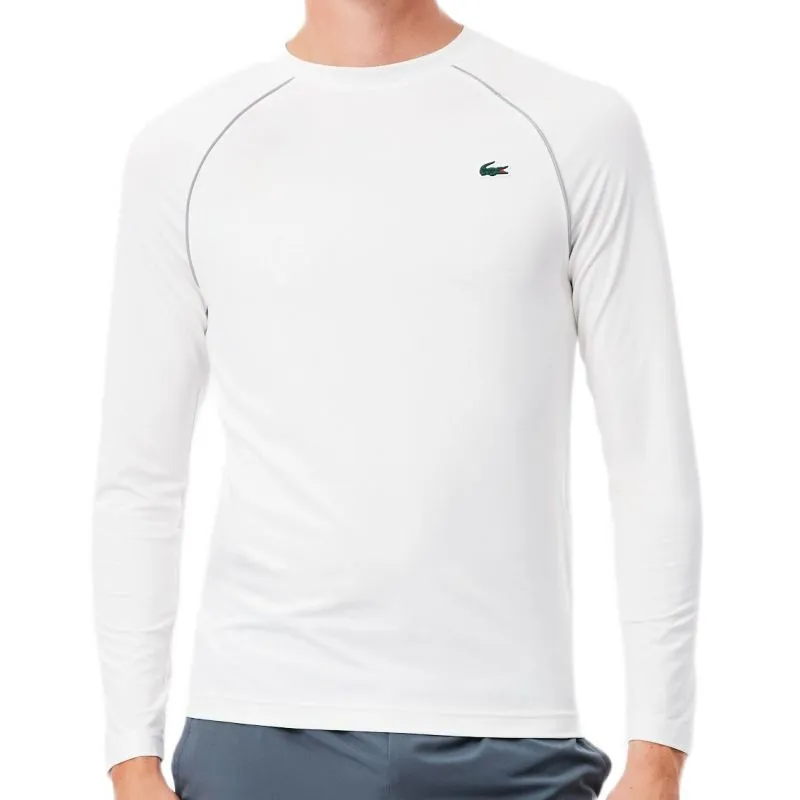 Lacoste Ultra Dry Stretch Tennis Baselayer - white