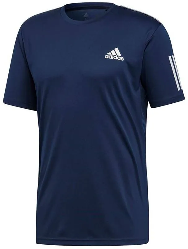 Adidas Club 3-Stripes Tee - collegiate navy/white Adidas Club 3-Stripes Tee - collegiate navy/white