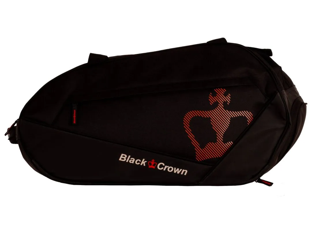 Black Crown Plus Padel - black/red