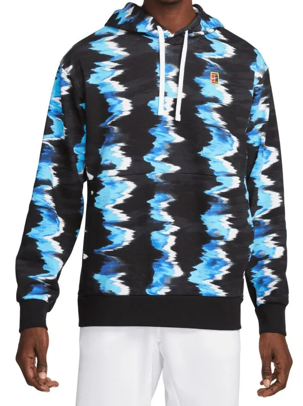 Nike Court Fleece Tennis Hoodie - baltic blue