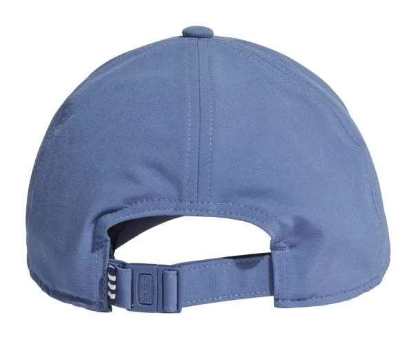 Adidas Aeroready 3-Stripes Baseball Hat - crew blue/white/white