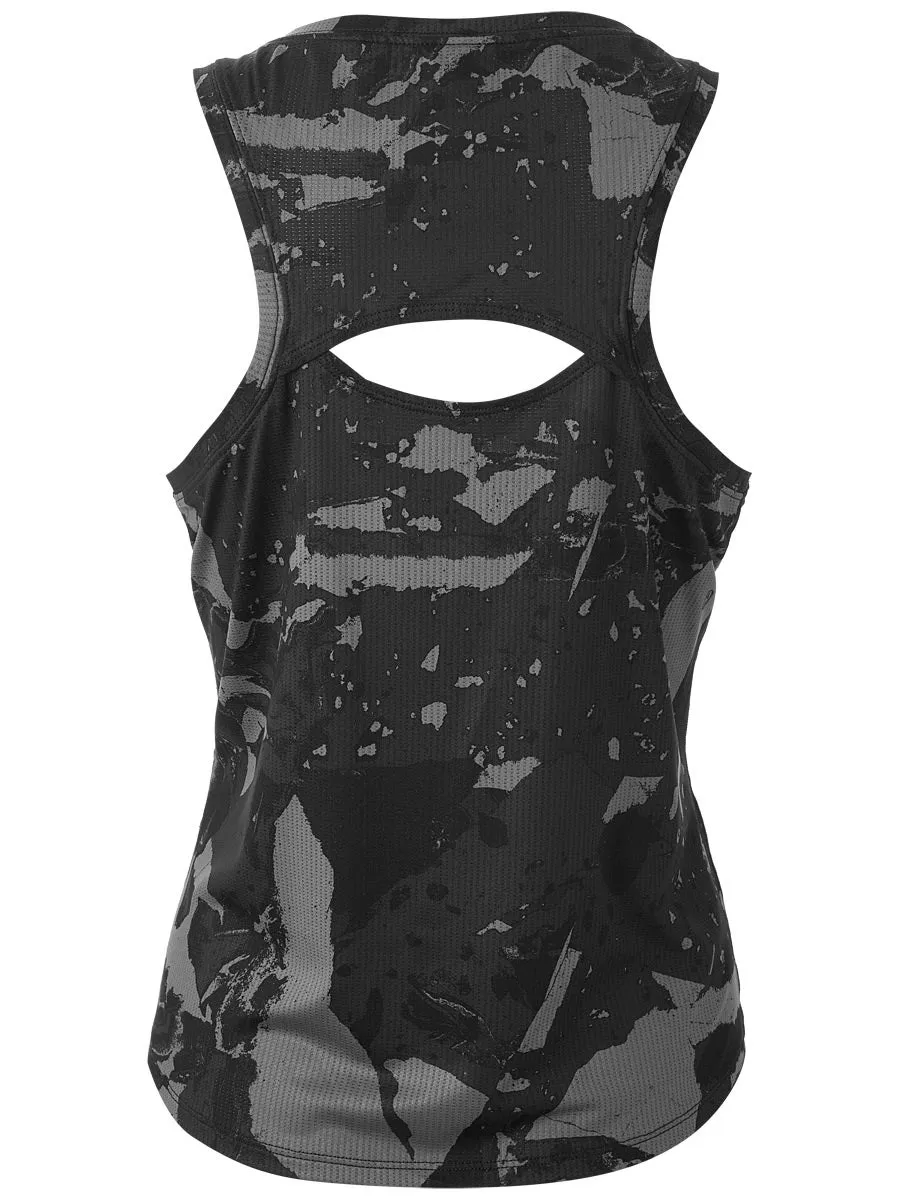 Nike Court Victory Tank Print W - black/white