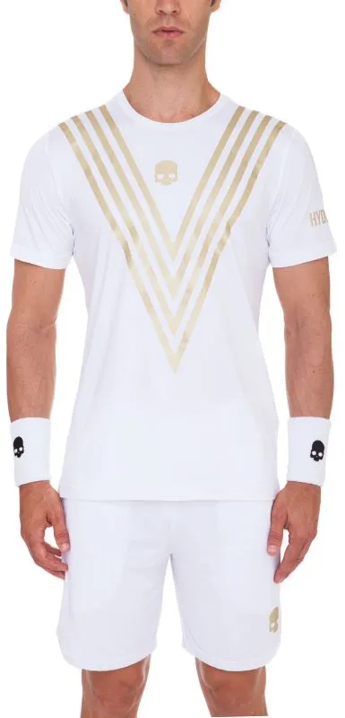 hydrogen-tech-victory-t-shirt-white-gold-1 Hydrogen Tech Victory T-Shirt - white/gold