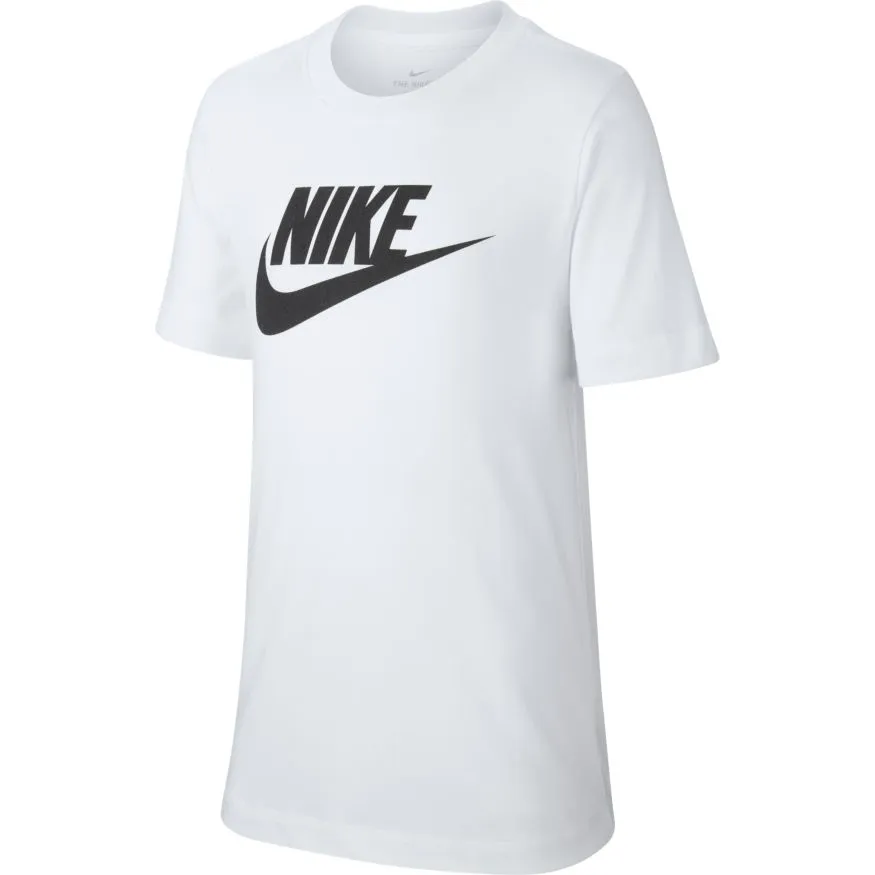 Nike Swoosh Tee Futura Icon TD - white/black
