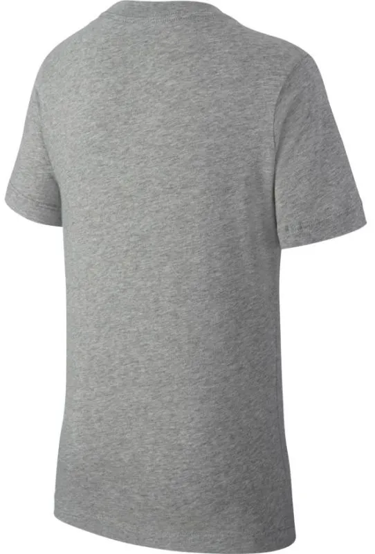 Nike Swoosh Tee Futura Icon TD - dark grey heather/black