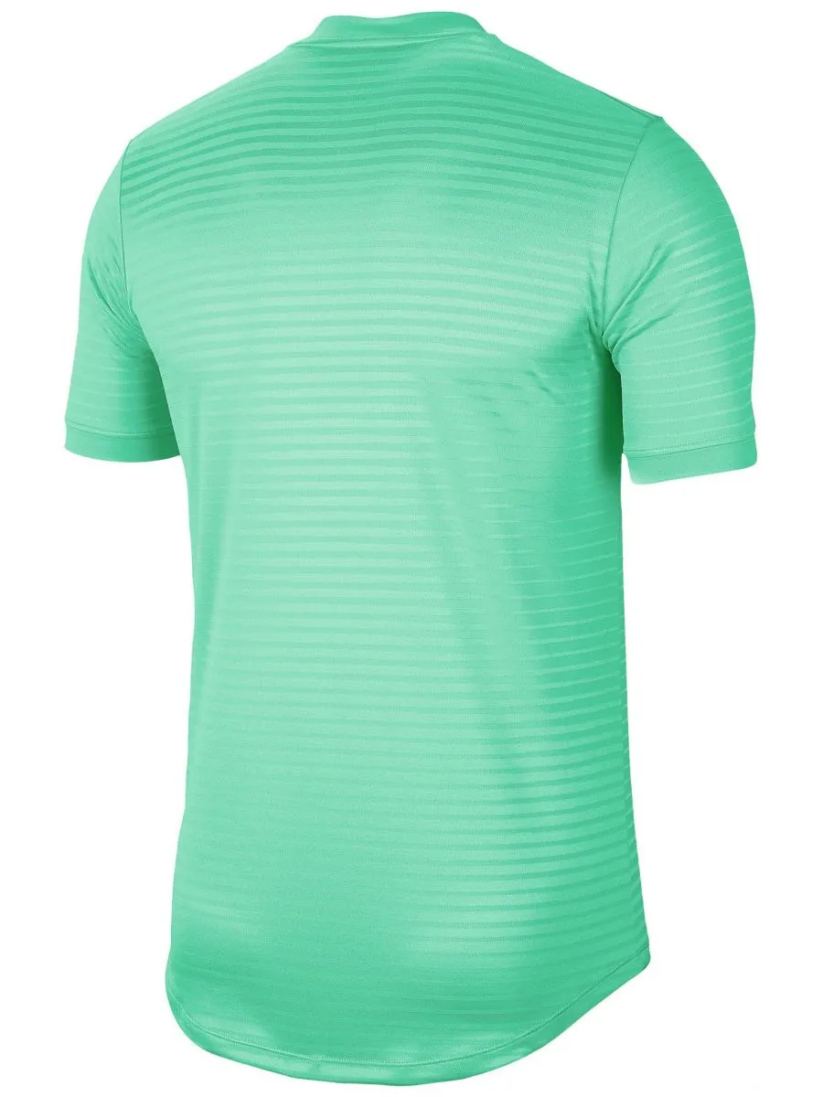 Nike Court M Rafa Challenger Top SS - green glow/thunder blue