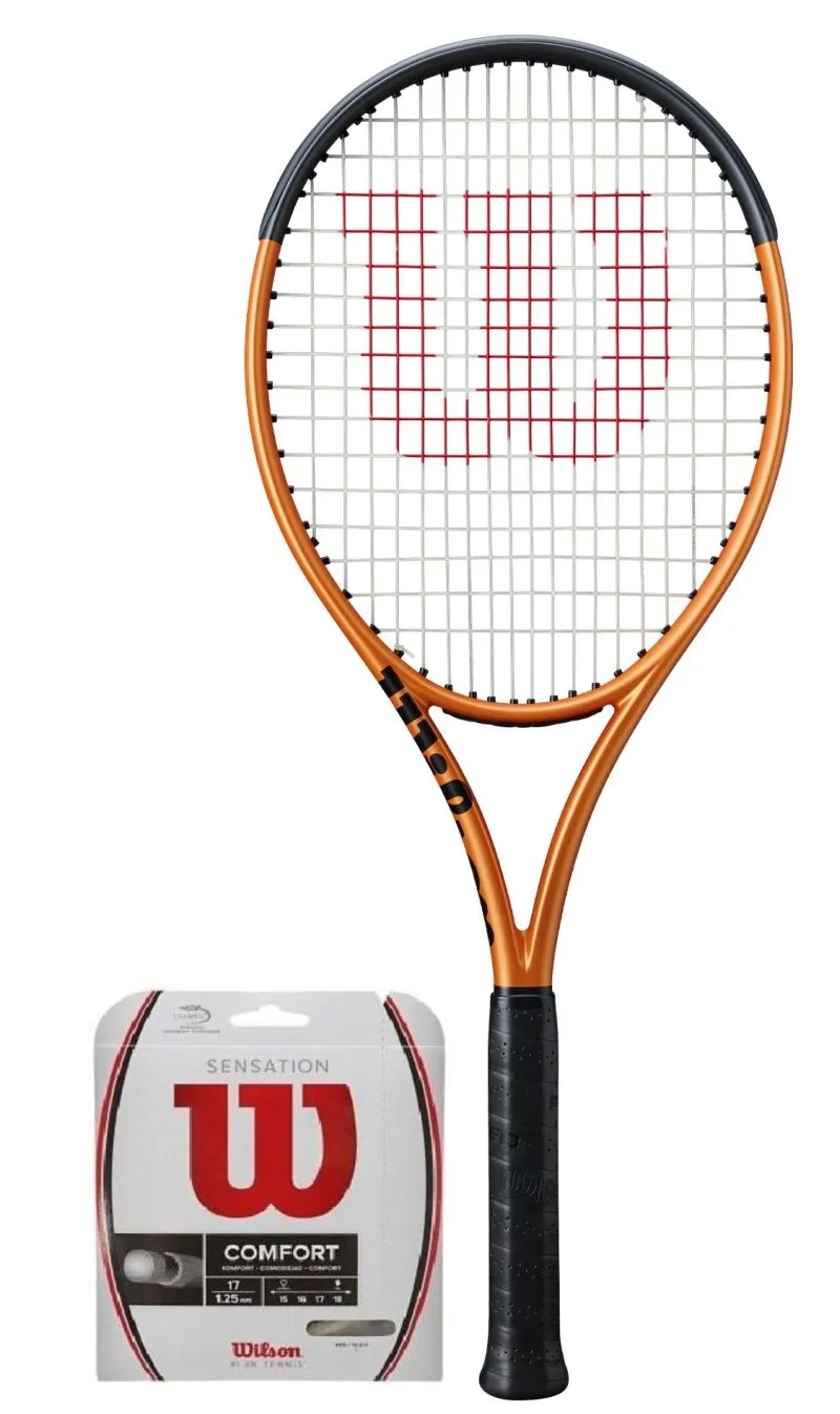 Wilson Burn 100ULS V6.0 - naciągnięta Wilson Burn 100ULS V6.0 - naciągnięta