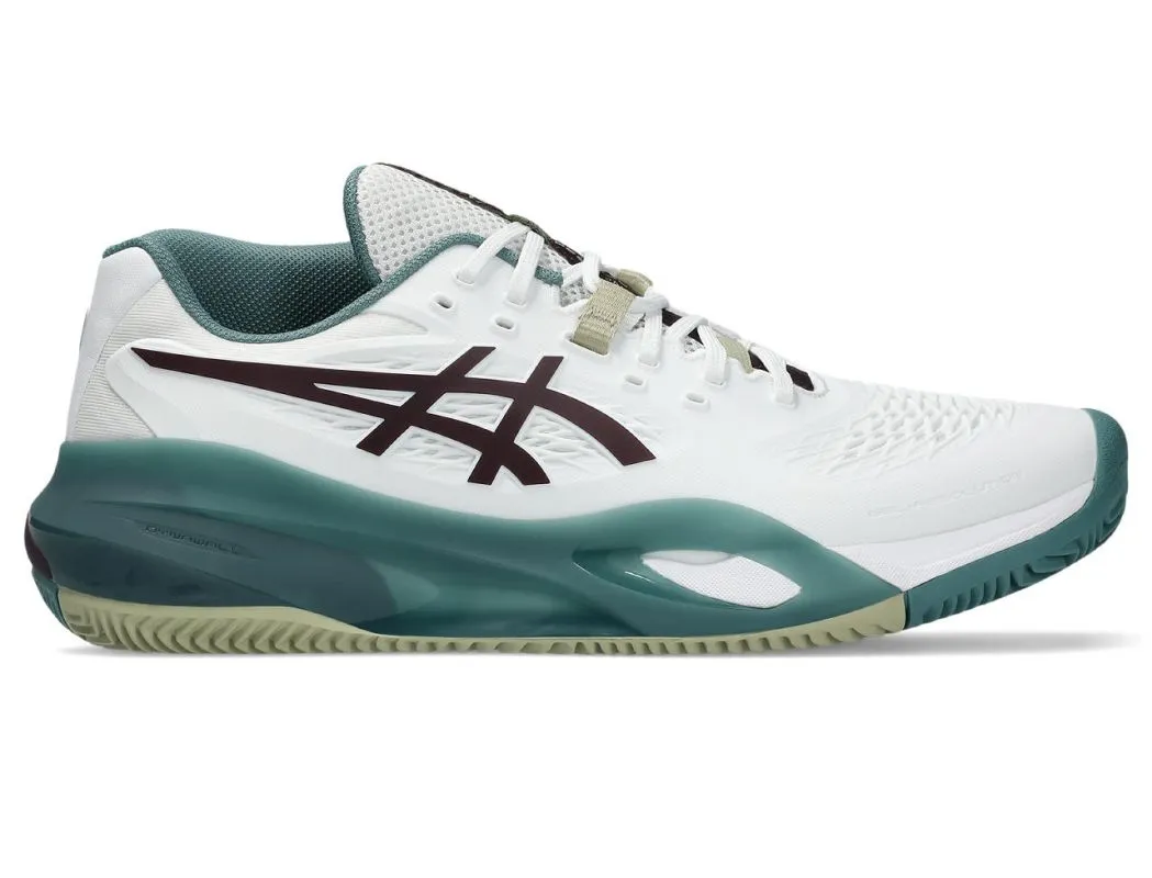 Asics Gel-Resolution X Clay - white/dark aubergine Asics Gel-Resolution X Clay - white/dark aubergine