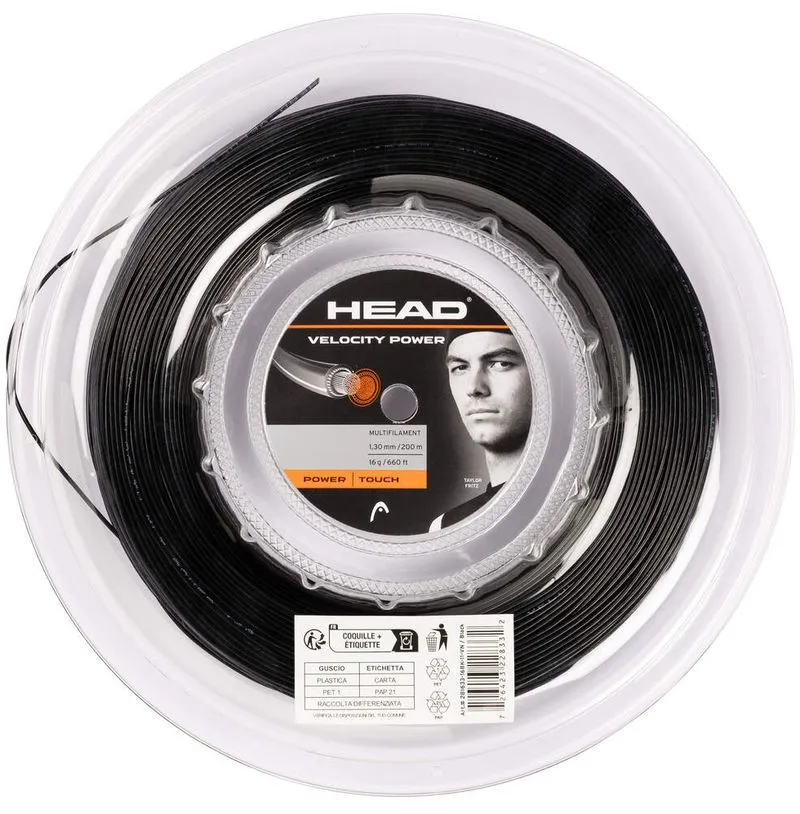 Head Velocity MLT Power (200 m) - black
