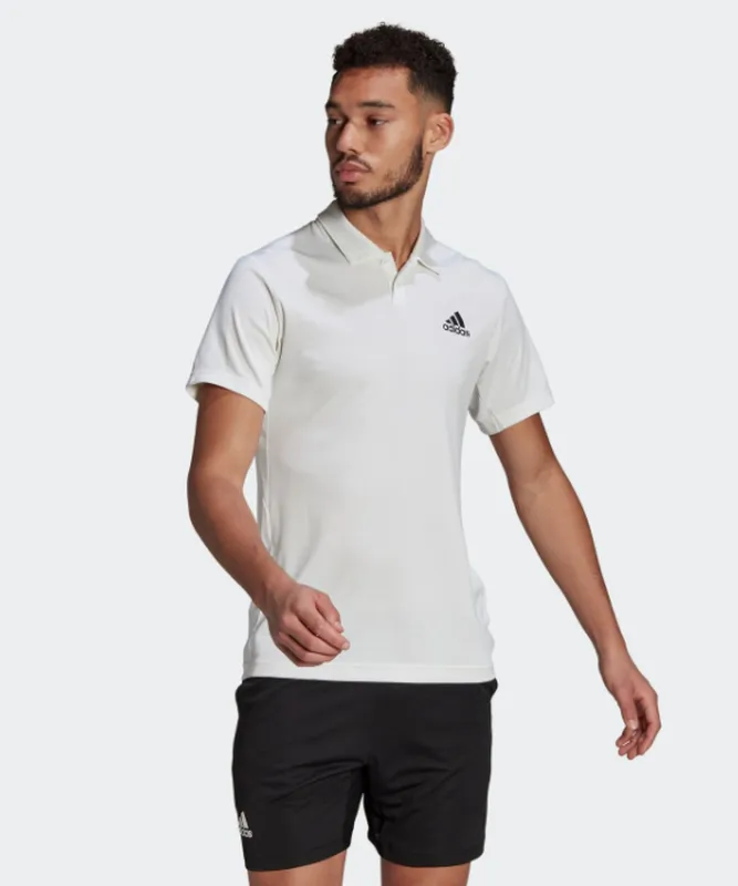 Adidas Heat Ready Polo M - white