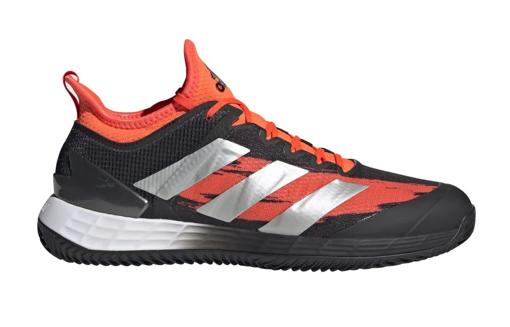 Adidas Adizero Ubersonic 4 M Clay - core black/silver metallic/solar red