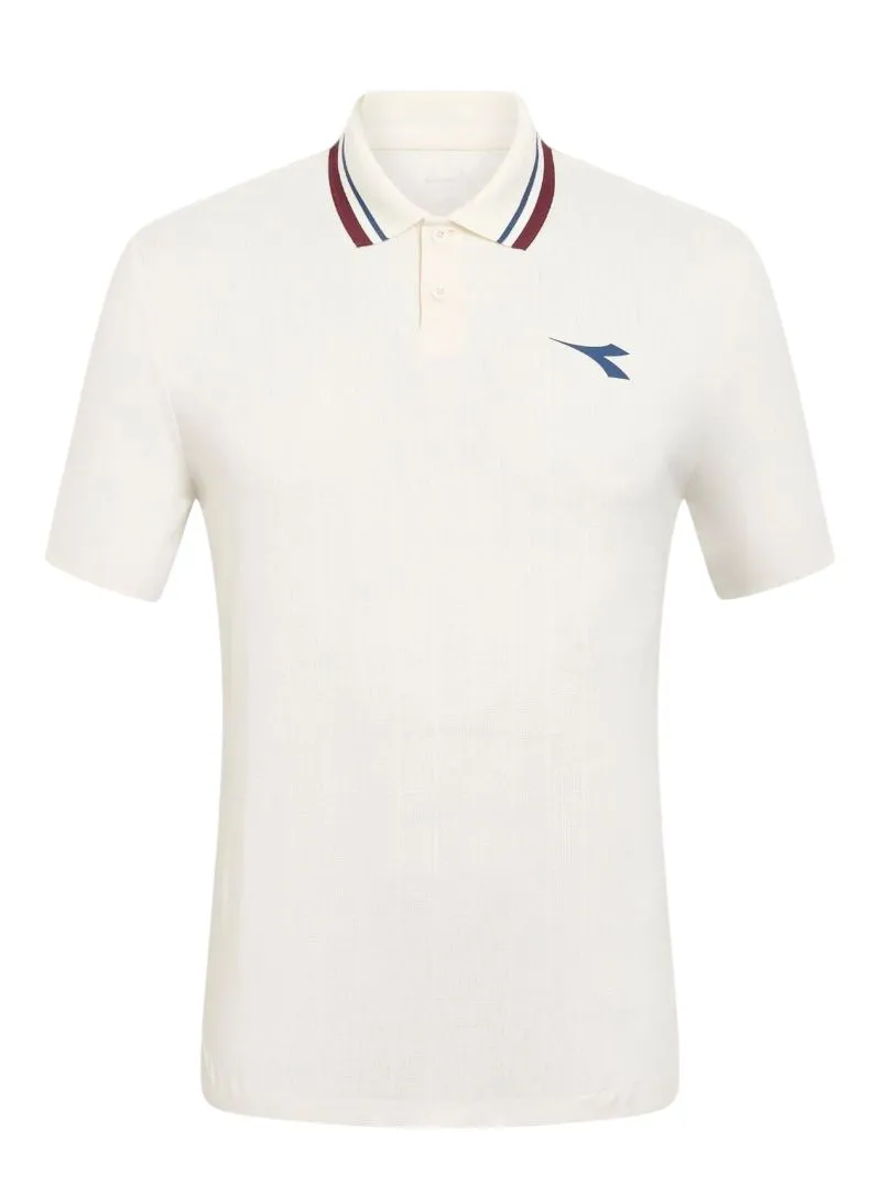 Diadora Short Sleeve Icon - whisper white