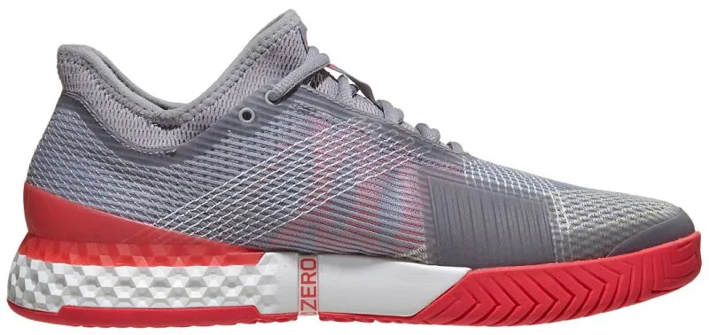 Adidas Adizero Ubersonic 3 M - light granite/white/shock red